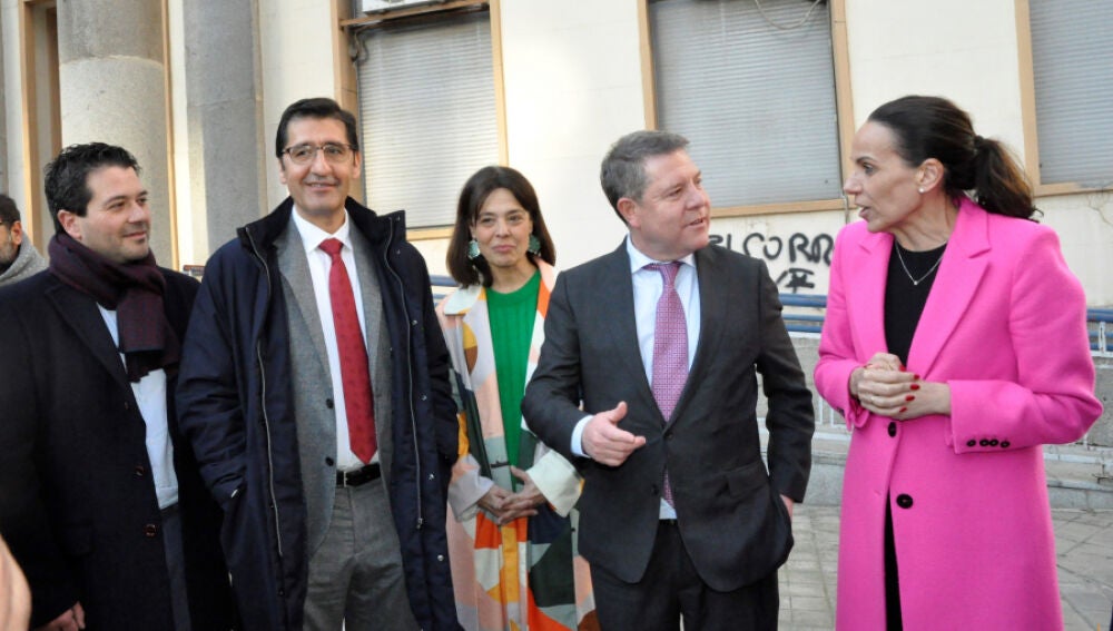 Las autoridades en el acto que se ha celebrado en Ciudad Real