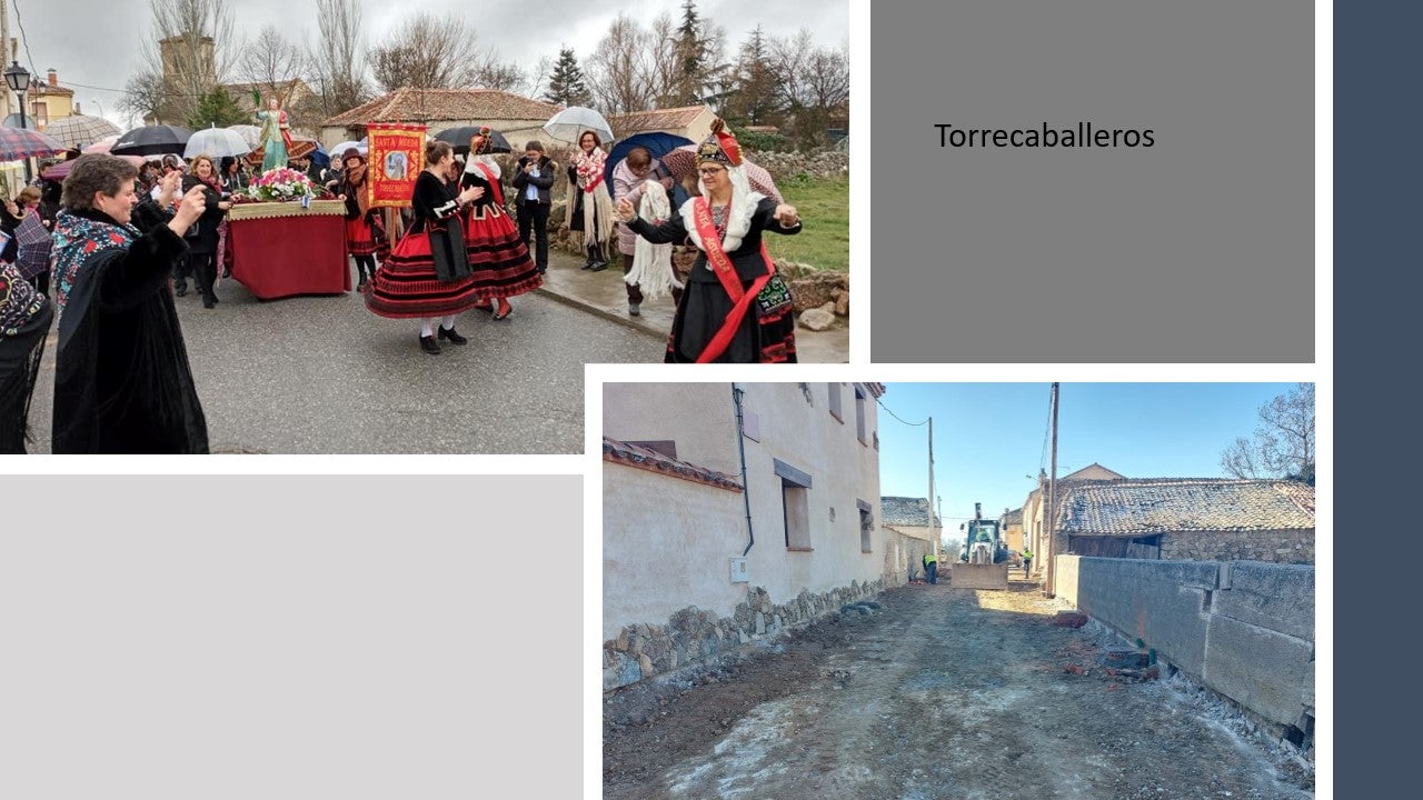 Torrecaballeros comienza el nuevo año con importantes obras y las primeras celebraciones Torrecaballeros comienza el nuevo año con importantes obras y las primeras celebraciones