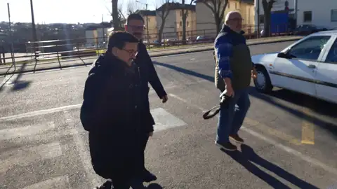 Rafa Martínez Beceiro y Ángel Mato. Futuro concejal y actual alcalde de Ferrol.