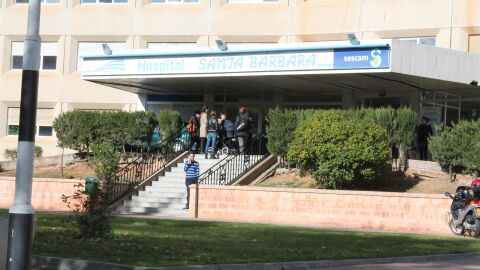 La ni&ntilde;a fue trasladada al Hospital Santa B&aacute;rbara
