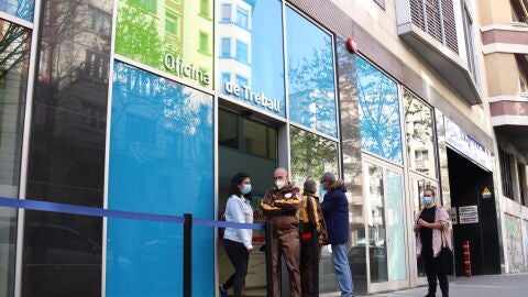 Repunte del paro en el inicio del 2023 en Catalunya