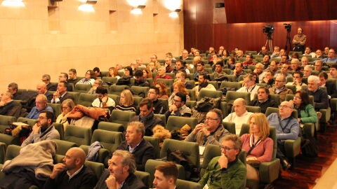 Asistentes a las jornadas t&eacute;cnicas de Riegos del Alto Arag&oacute;n.