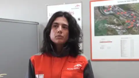 Celia Vizcaíno Una de las "mujeres de acero"