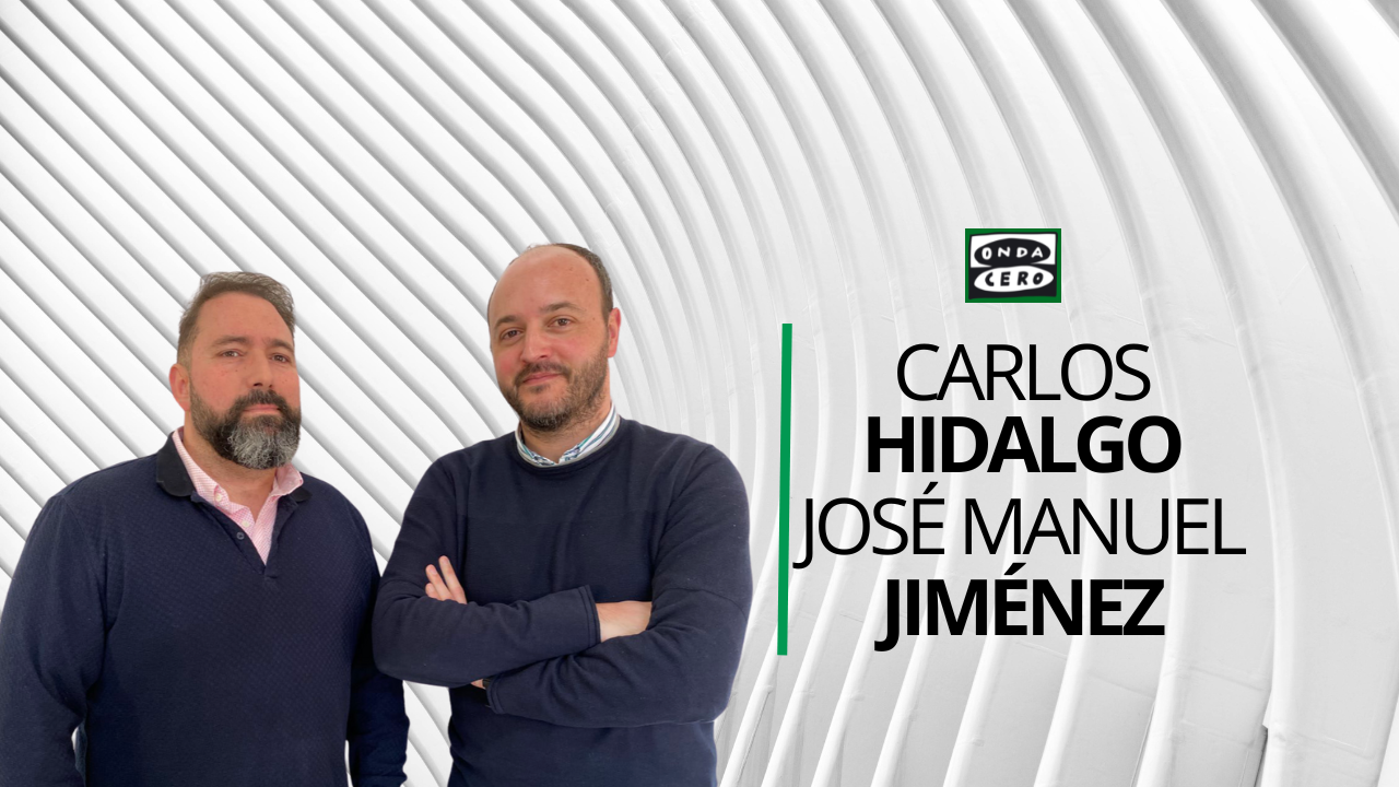 Carlos Hidalgo y José Manuel Jiménez. Radioestadio Andalucía Carlos Hidalgo y José Manuel Jiménez. Radioestadio Andalucía