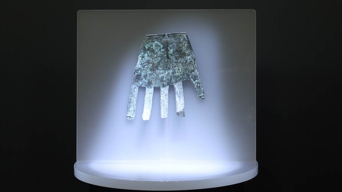 La mano de Irulegui, un hallazgo único La mano de Irulegui, un hallazgo único