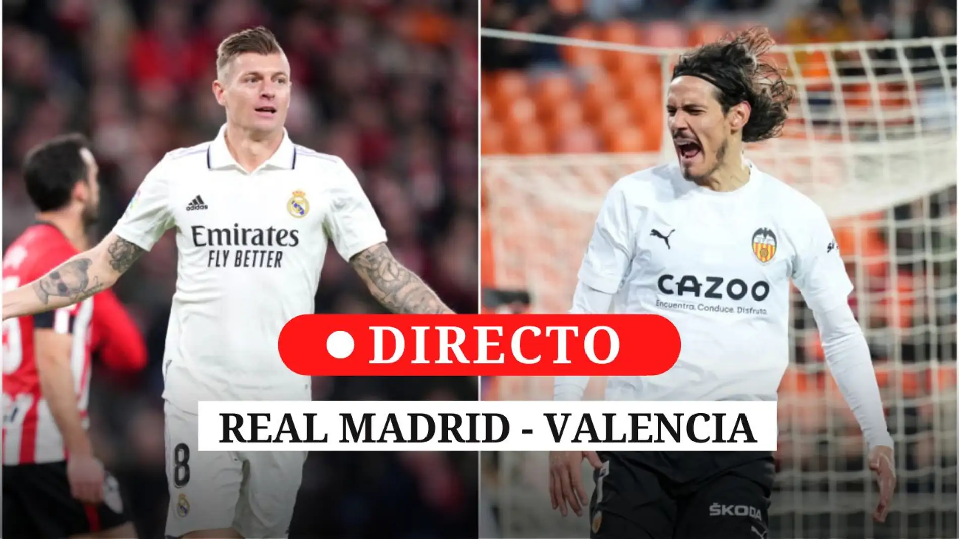 Real Madrid - Valencia, en directo.