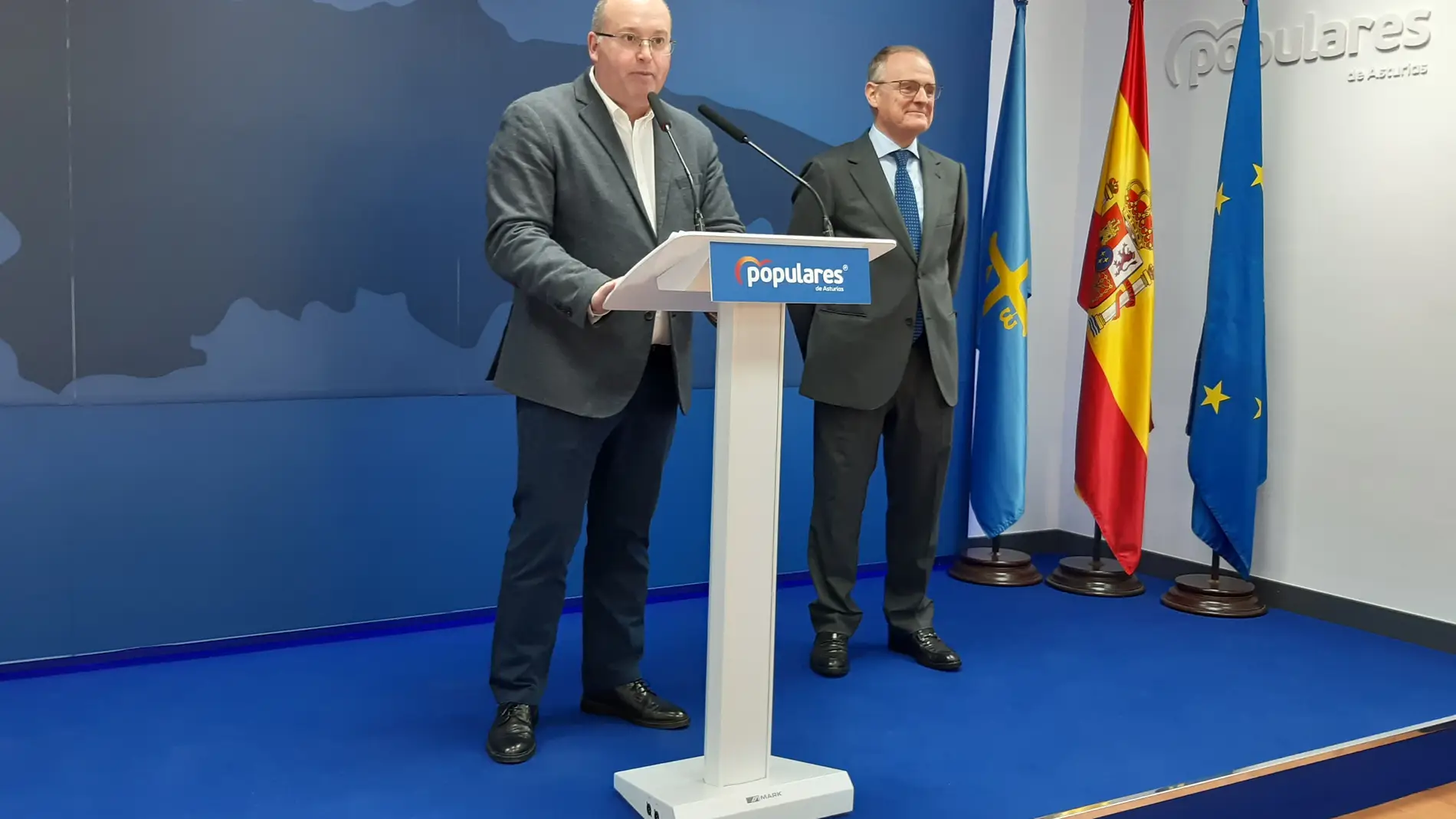 El Partido Popular se presenta "con sus propias siglas" con tendencia al alza en Asturias