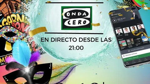 Cartel de la retransmisión en directo Cartel de la retransmisión en directo
