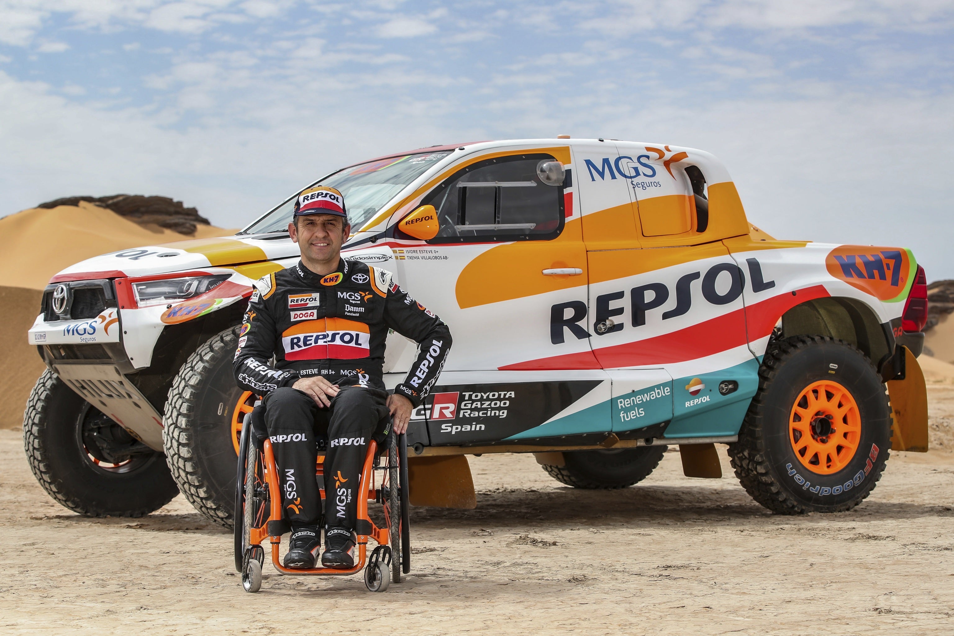 Isidre Esteve: "volver a correr el Dakar después de mi accidente devolvió luz a mi vida" Isidre Esteve: "volver a correr el Dakar después de mi accidente devolvió luz a mi vida"
