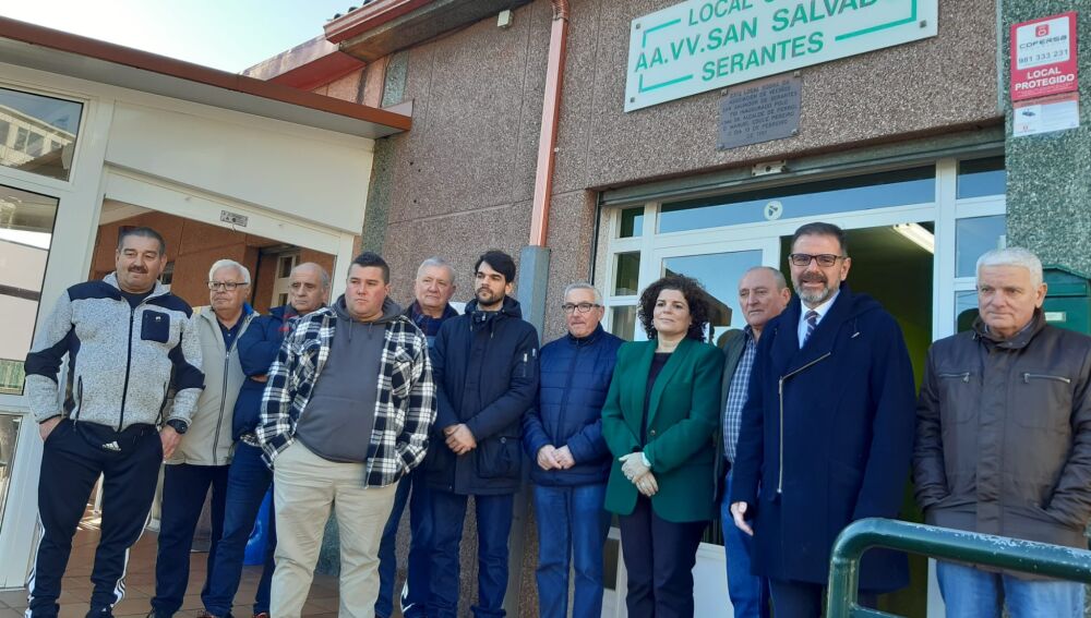 Asociación de Vecinos de Serantes, María Rivas y Ángel Mato. 