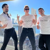 Los integrantes de la boy band Meler tras su paso por el Benidorm Fest 2023 Los integrantes de la boy band Meler tras su paso por el Benidorm Fest 2023