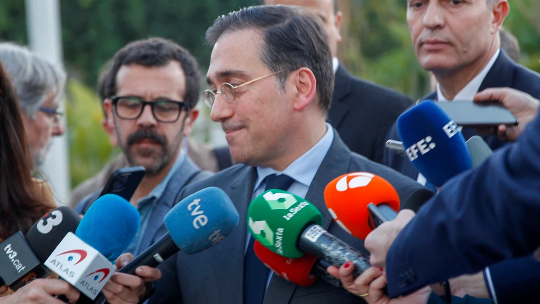 El ministro español de Exteriores, José Manuel Albares, El ministro español de Exteriores, José Manuel Albares,