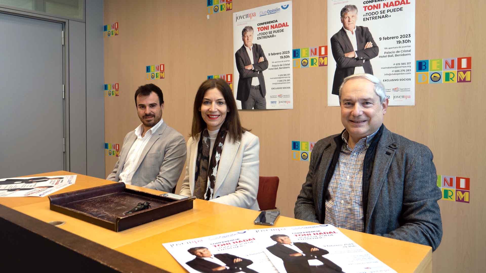 El Club de Opinión y Jovempa programan una charla con Toni Nadal El Club de Opinión y Jovempa programan una charla con Toni Nadal