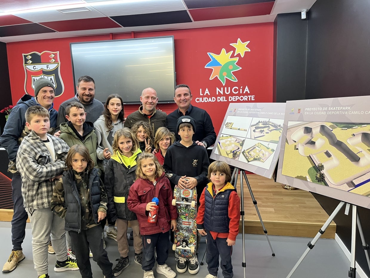 La Nucía presenta el proyecto del nuevo Skate Park La Nucía presenta el proyecto del nuevo Skate Park
