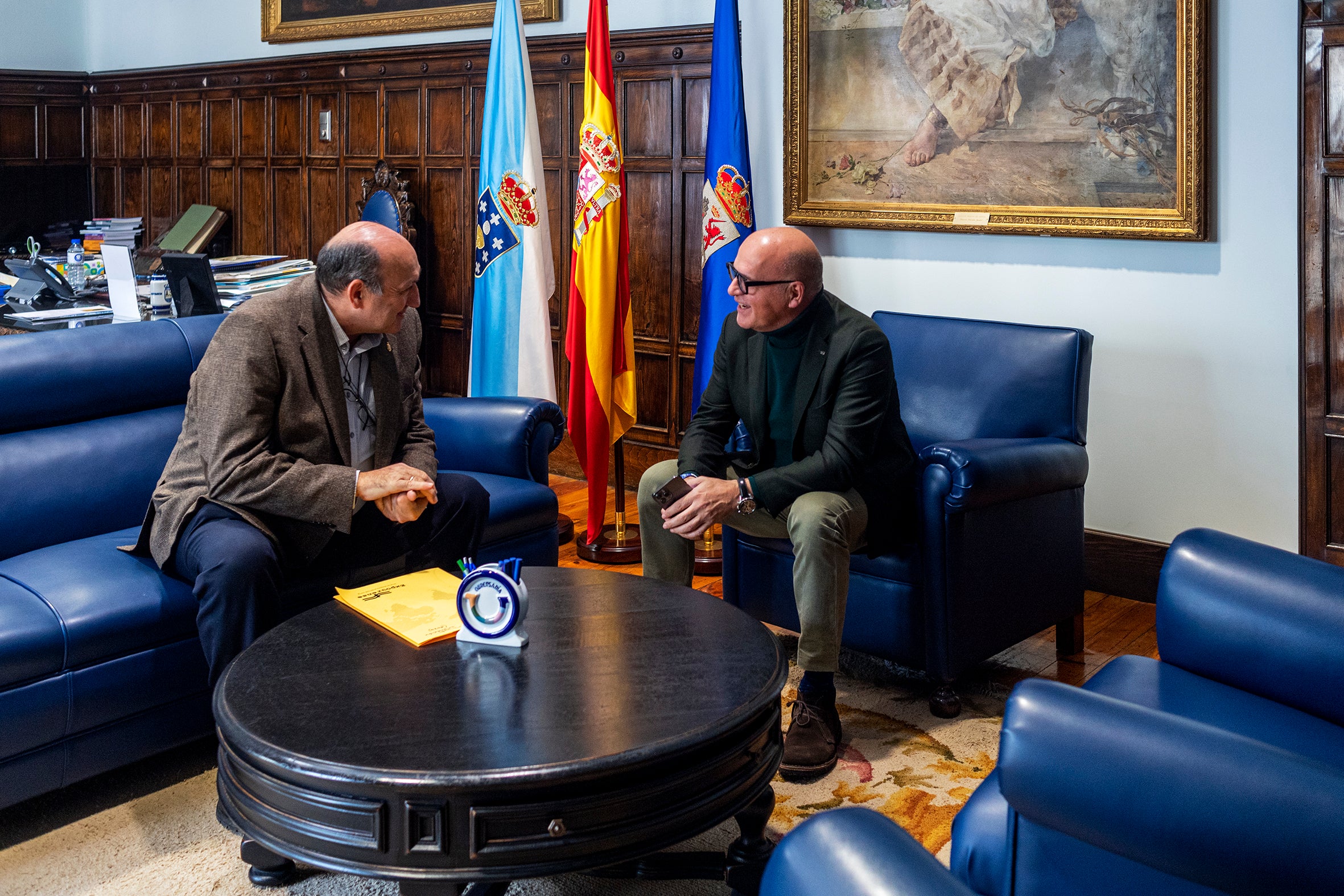 A Deputación reforza a colaboración con Expourense A Deputación reforza a colaboración con Expourense