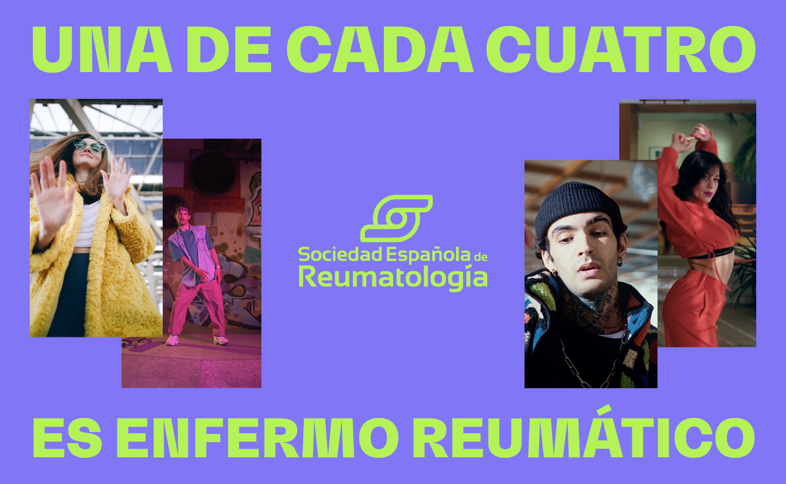 “Una de cada cuatro”, campaña para concienciar sobre las enfermedades reumáticas “Una de cada cuatro”, campaña para concienciar sobre las enfermedades reumáticas