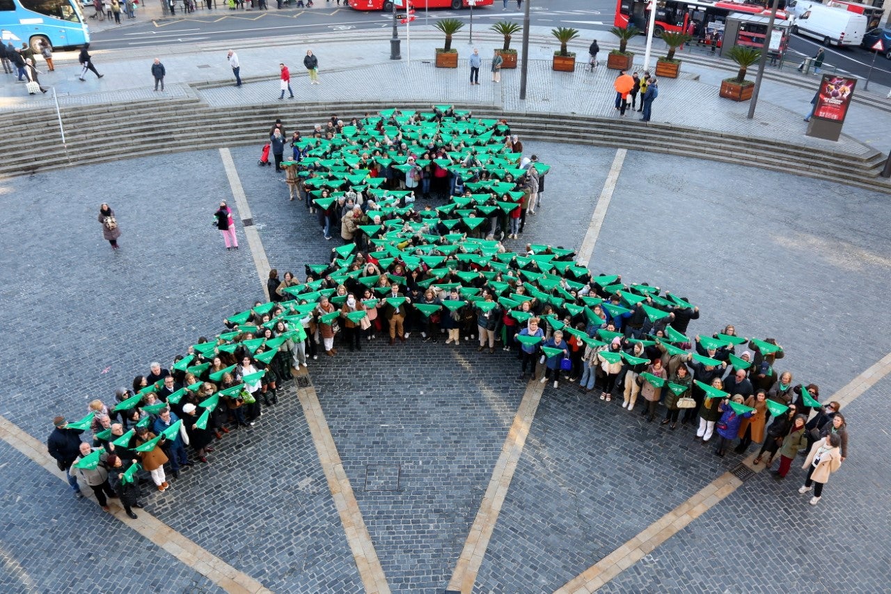 Bilbao se moviliza contra el cáncer Bilbao se moviliza contra el cáncer