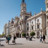 Facchada del Ayuntamiento de València