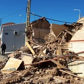 Derrumbe de la vivienda en Puertollano Derrumbe de la vivienda en Puertollano