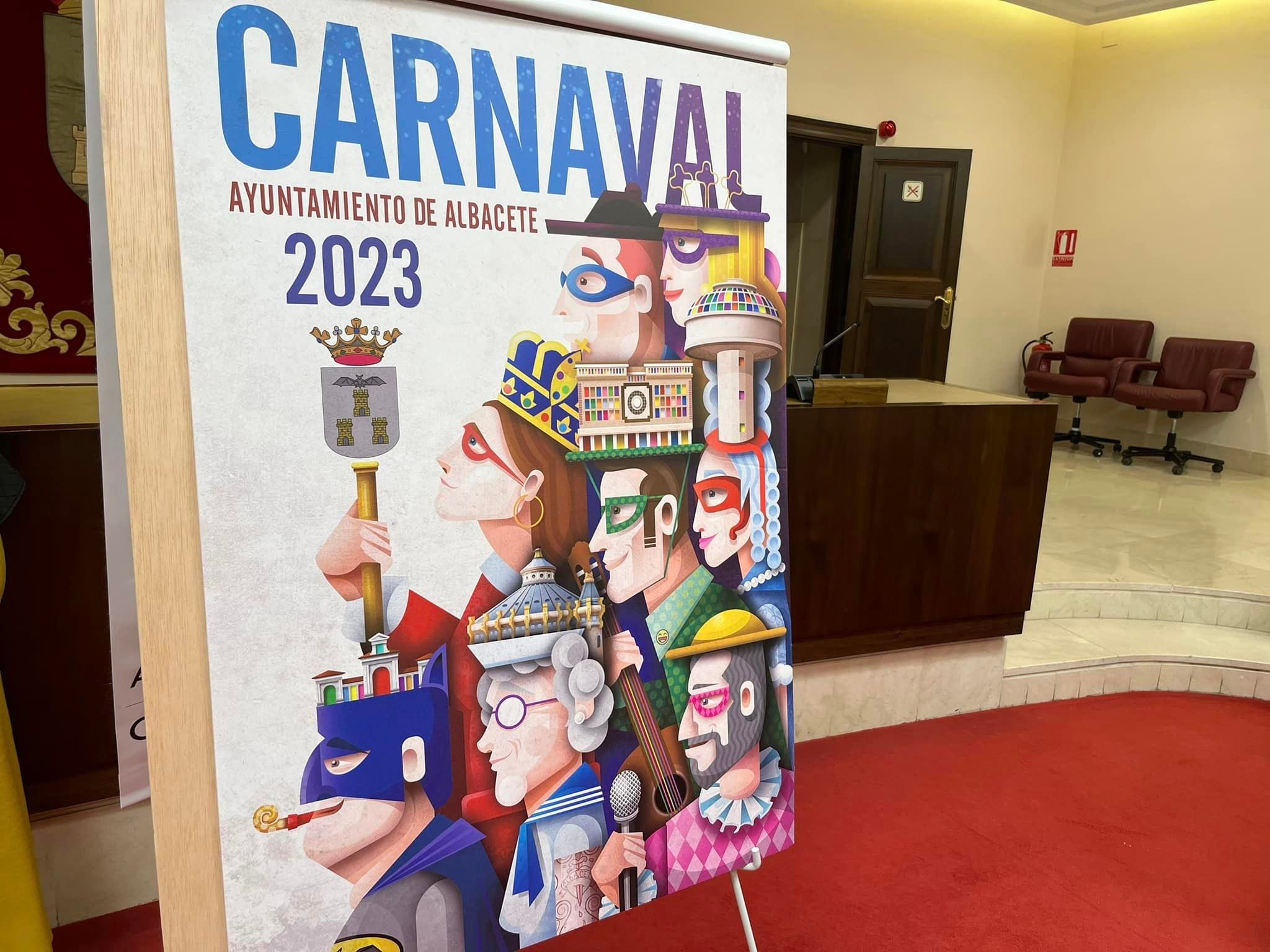 Este ha sido el cartel seleccionado para presentar el Carnaval 2023 Este ha sido el cartel seleccionado para presentar el Carnaval 2023