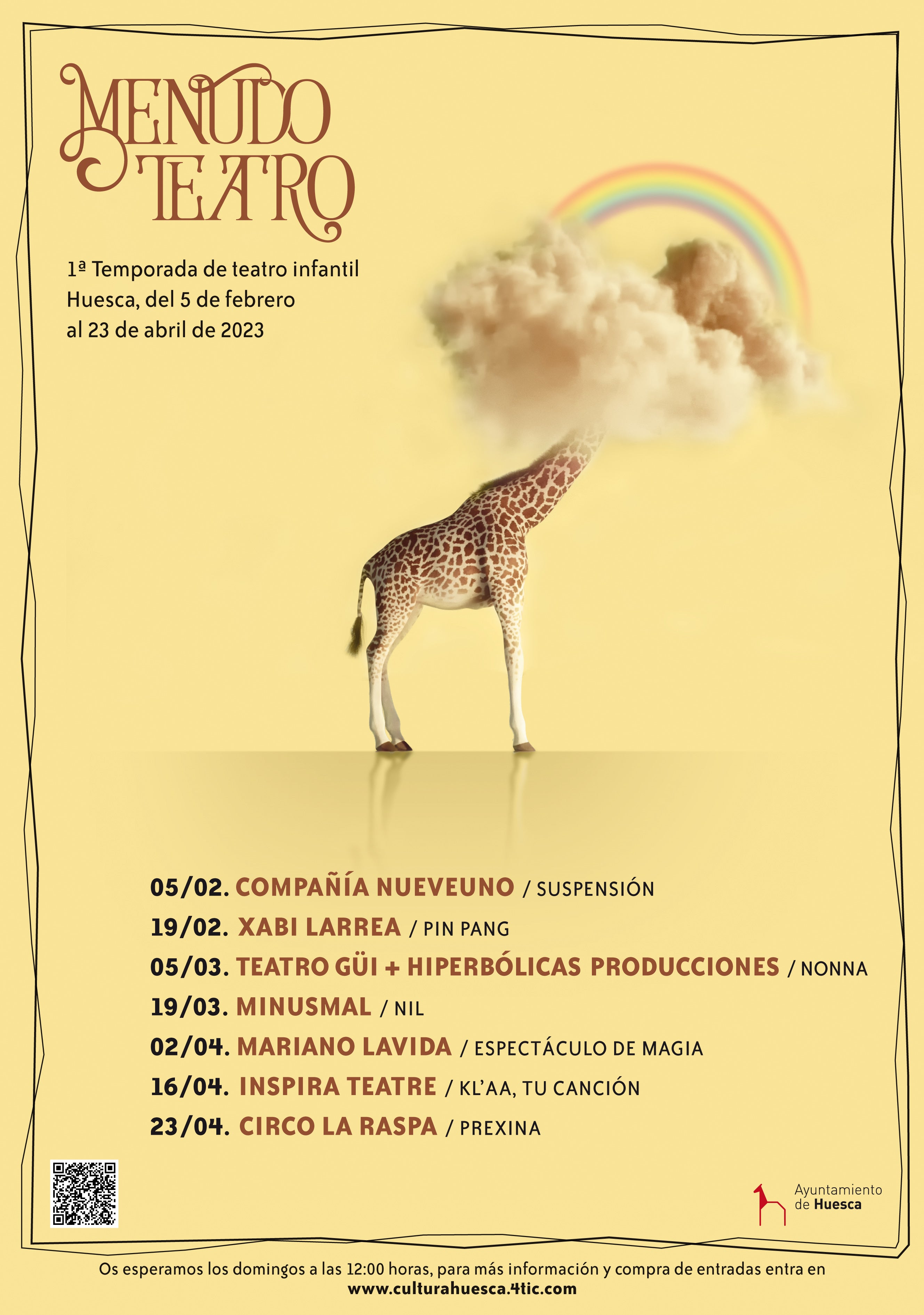 Vuelve "Menudo Teatro" con siete espectáculos Vuelve "Menudo Teatro" con siete espectáculos