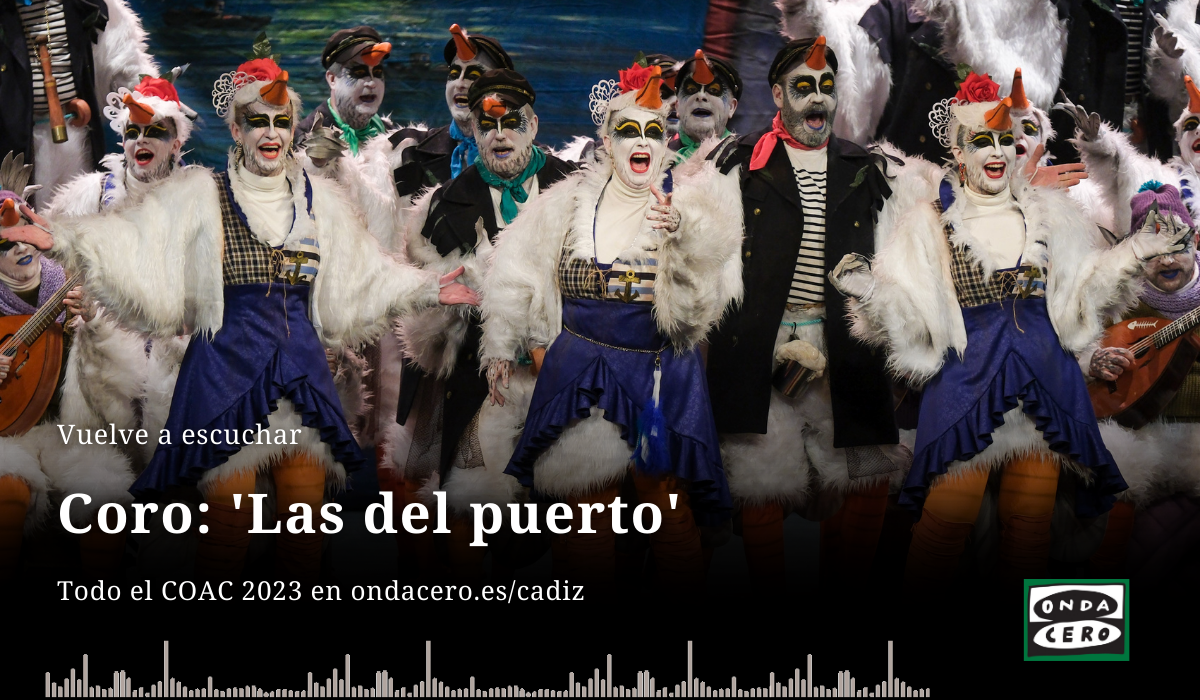Así ha sido la actuación del coro 'Las del puerto' en los cuartos de final del COAC 2023 Así ha sido la actuación del coro 'Las del puerto' en los cuartos de final del COAC 2023
