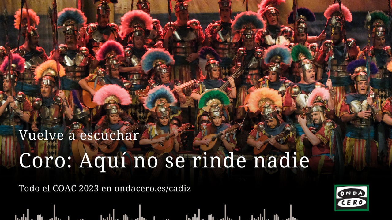 Así ha sido la actuación del coro Aquí no se rinde nadie en los cuartos de final del COAC 2023 Así ha sido la actuación del coro Aquí no se rinde nadie en los cuartos de final del COAC 2023