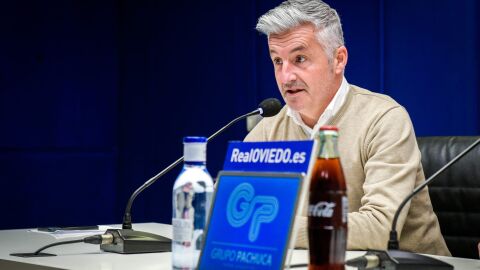 Roberto Su&aacute;rez, director deportivo del Real Oviedo