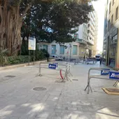 Desde el miércoles cortes en la calle Gerona por las obras de peatonalización del centro Desde el miércoles cortes en la calle Gerona por las obras de peatonalización del centro