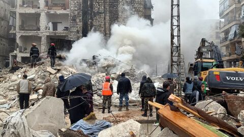 Imagen de archivo de las consecuencias del terremoto en Turqu&iacute;a.