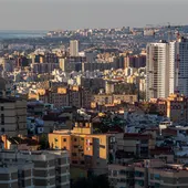 Vista panorámica de la ciudad de Málaga Vista panorámica de la ciudad de Málaga