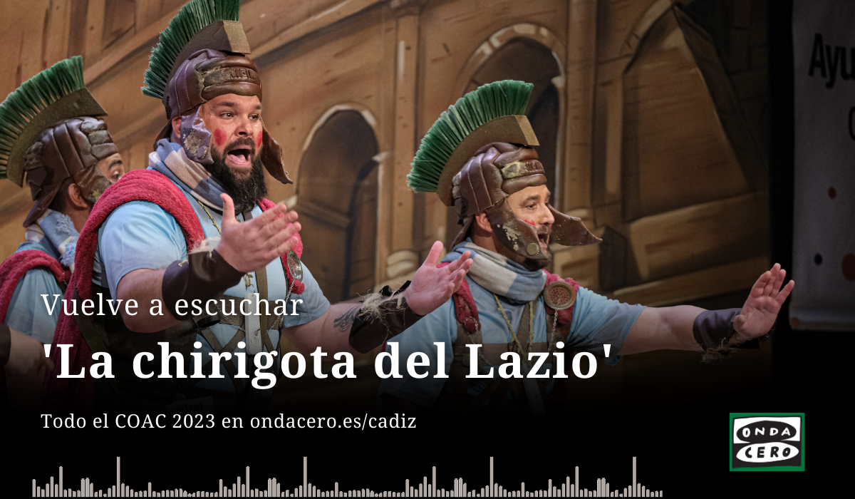 Así ha sido la actuación de la chirigota 'La chirigota del Lazio' en los cuartos de final del COAC 2023 Así ha sido la actuación de la chirigota 'La chirigota del Lazio' en los cuartos de final del COAC 2023