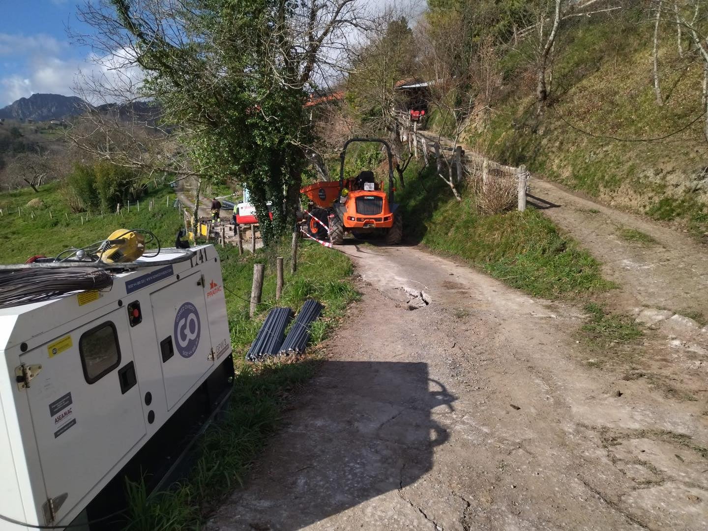 Avanza la mejora de accesos a la localidad parraguesa de Bodes Avanza la mejora de accesos a la localidad parraguesa de Bodes