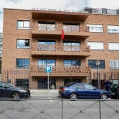 La fachada del Consulado General de Marruecos en Madrid