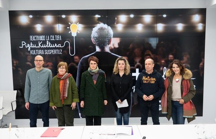 Piztu Kultura destinará 5,8 millones a apoyar a los agentes culturales de Gipuzkoa Piztu Kultura destinará 5,8 millones a apoyar a los agentes culturales de Gipuzkoa