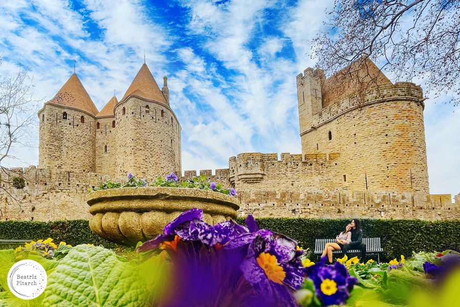 Carcassone una de las ciudades medievales más fotogénica Carcassone una de las ciudades medievales más fotogénica
