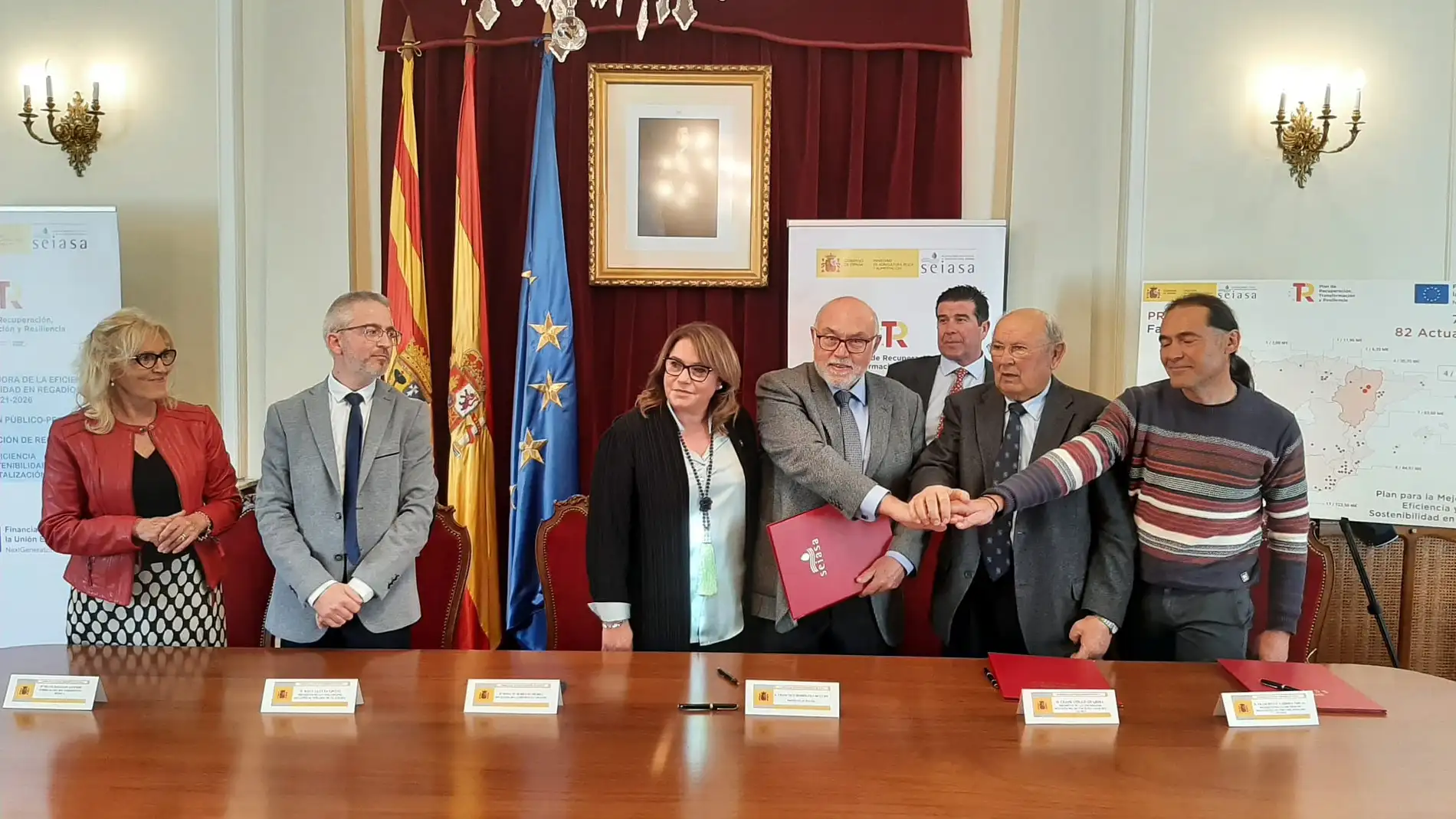El convenio se ha firmado en la Subdelegación del Gobierno en Huesca.