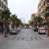 Zona de plataforma única en Manzanares Zona de plataforma única en Manzanares