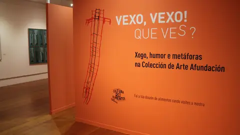 Exposición "Vexo, vexo. Que ves? Exposición "Vexo, vexo. Que ves? Xogo, humor e metáforas na Colección de Arte Afundación".