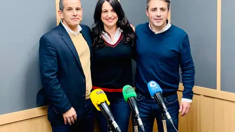 Onda Cero, Cope, y La Ser en Alicante realizarán un programa especial por el Día Mundial de la Radio Carlos Arcaya, Luz Sigüenza, Denis Rodríguez