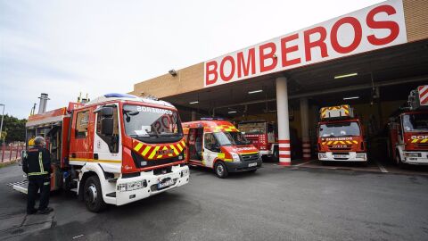 Imagen de archivo del Parque de Bomberos de Almería