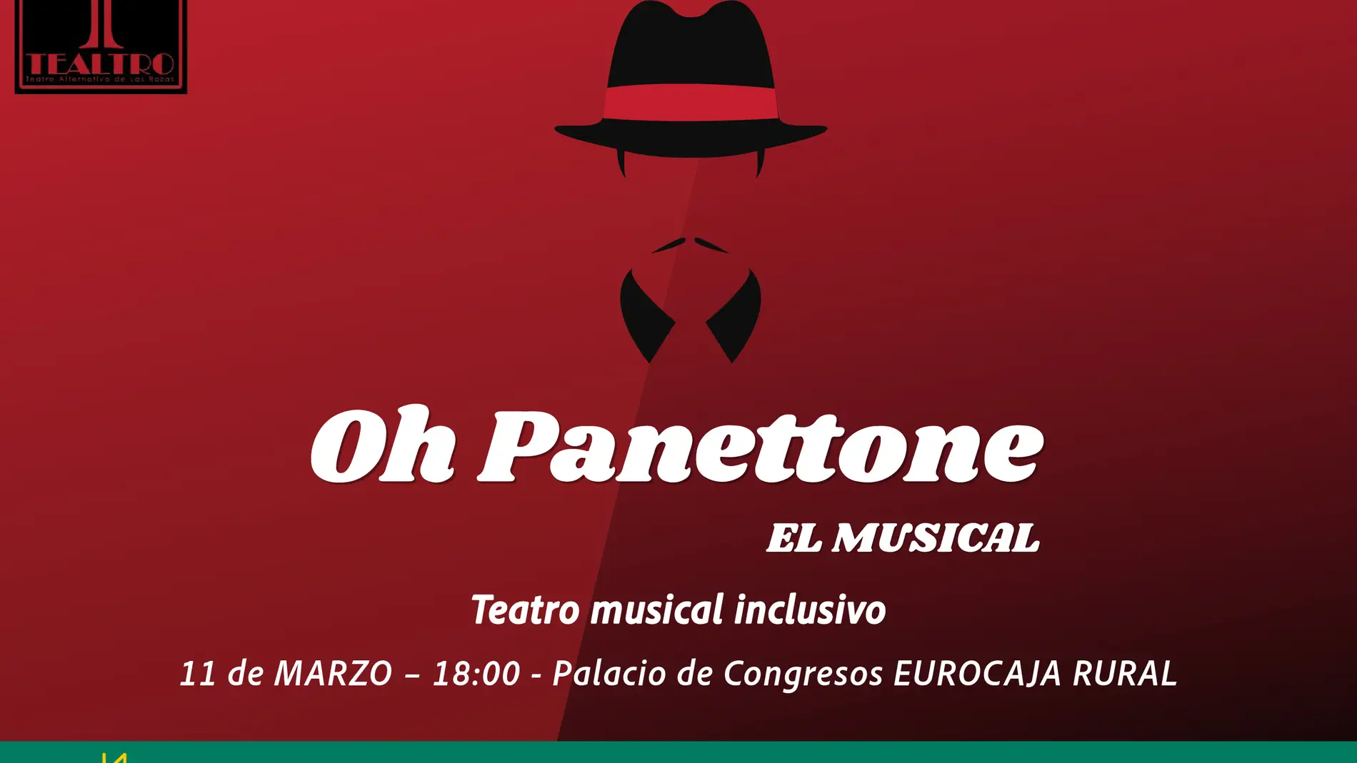 Fundación Eurocaja Rural y Tealtro presentan el musical inclusivo "Oh Panettone"