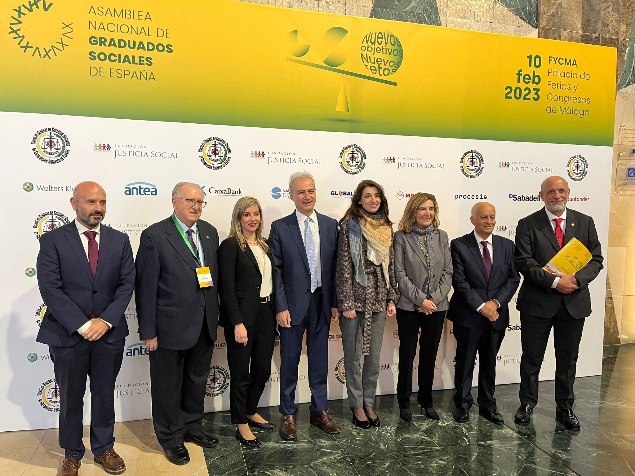 La Ministra de Justicia, Pilar Llop, inaugura en Málaga la XV Asamblea Nacional de Graduados Sociales La Ministra de Justicia, Pilar Llop, inaugura en Málaga la XV Asamblea Nacional de Graduados Sociales