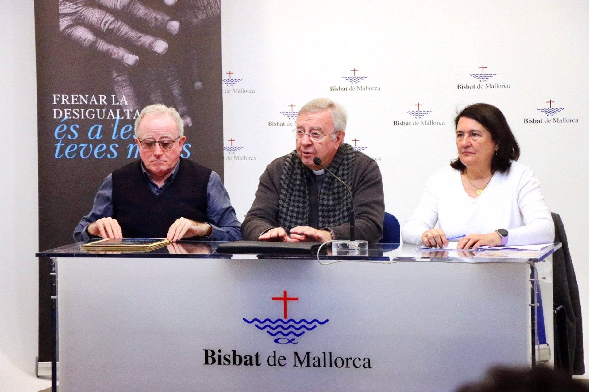 Manos Unidas en Mallorca presenta una nueva campaña para combatir la pobreza y la desigualdad Manos Unidas en Mallorca presenta una nueva campaña para combatir la pobreza y la desigualdad