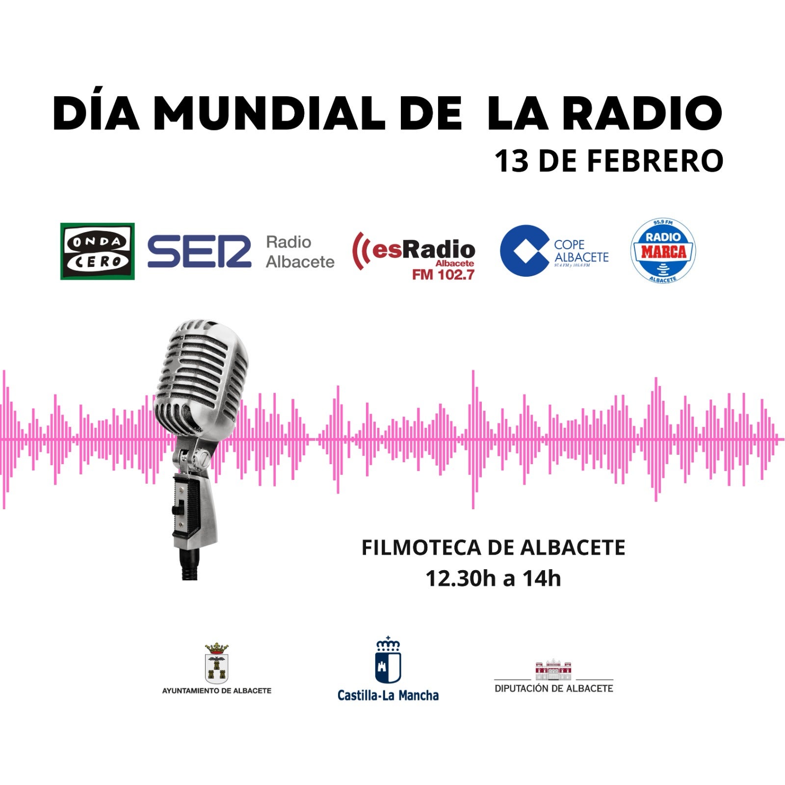 Las emisoras de radio de Albacete se unen para conmemorar el Día Mundial de la Radio Las emisoras de radio de Albacete se unen para conmemorar el Día Mundial de la Radio