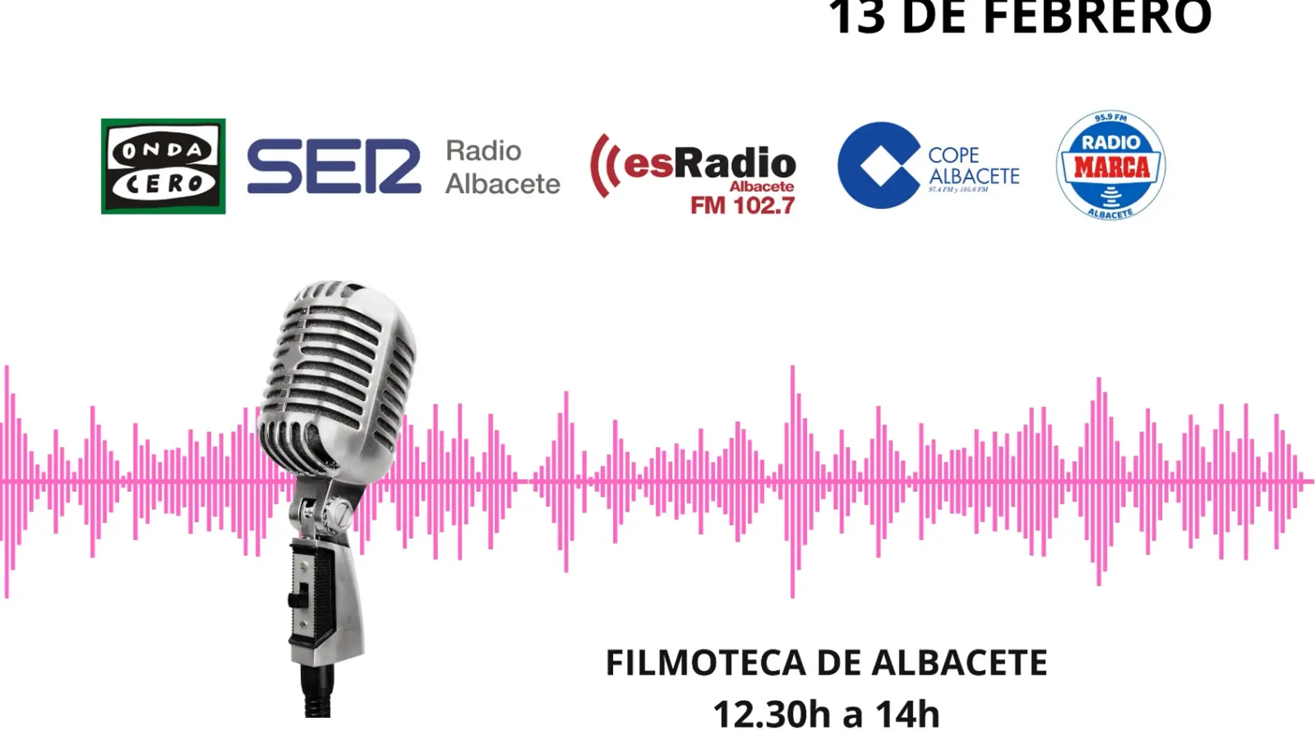 Armonioso Agrícola Feudal Las emisoras de radio de Albacete se unen para conmemorar el Día Mundial de  la Radio | Onda Cero Radio