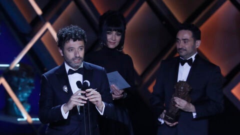 Rodrigo Sorogoyen recoge el Goya a mejor direcci&oacute;n por 'As bestas'