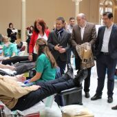 Maratón de donación de sangre en el Palacio Provincial de Ciudad Real