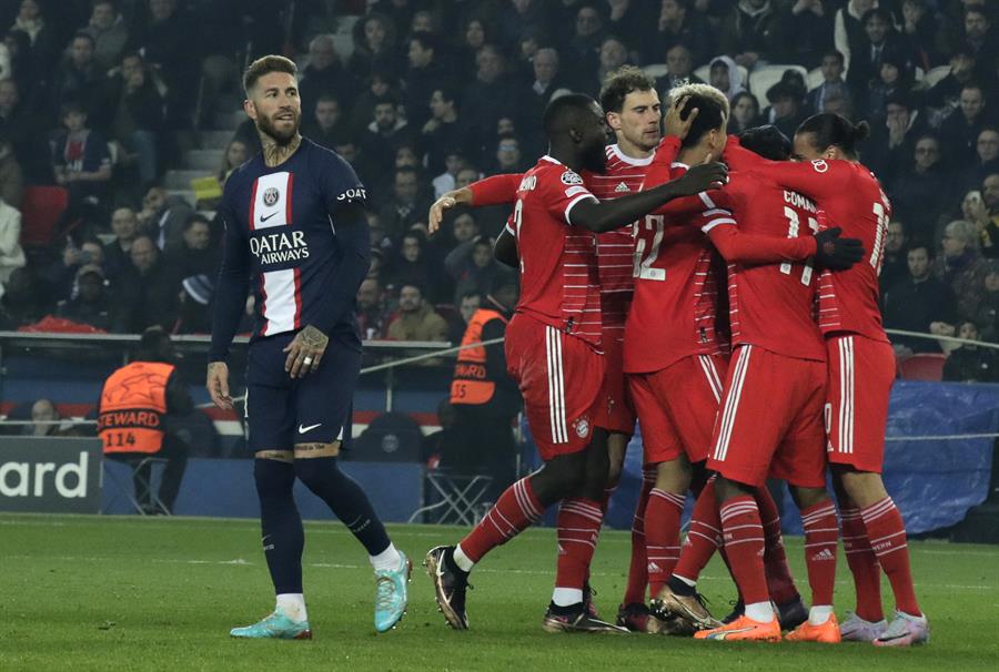 Bayern y Milan golpean primero ante PSG y Tottenham Bayern y Milan golpean primero ante PSG y Tottenham