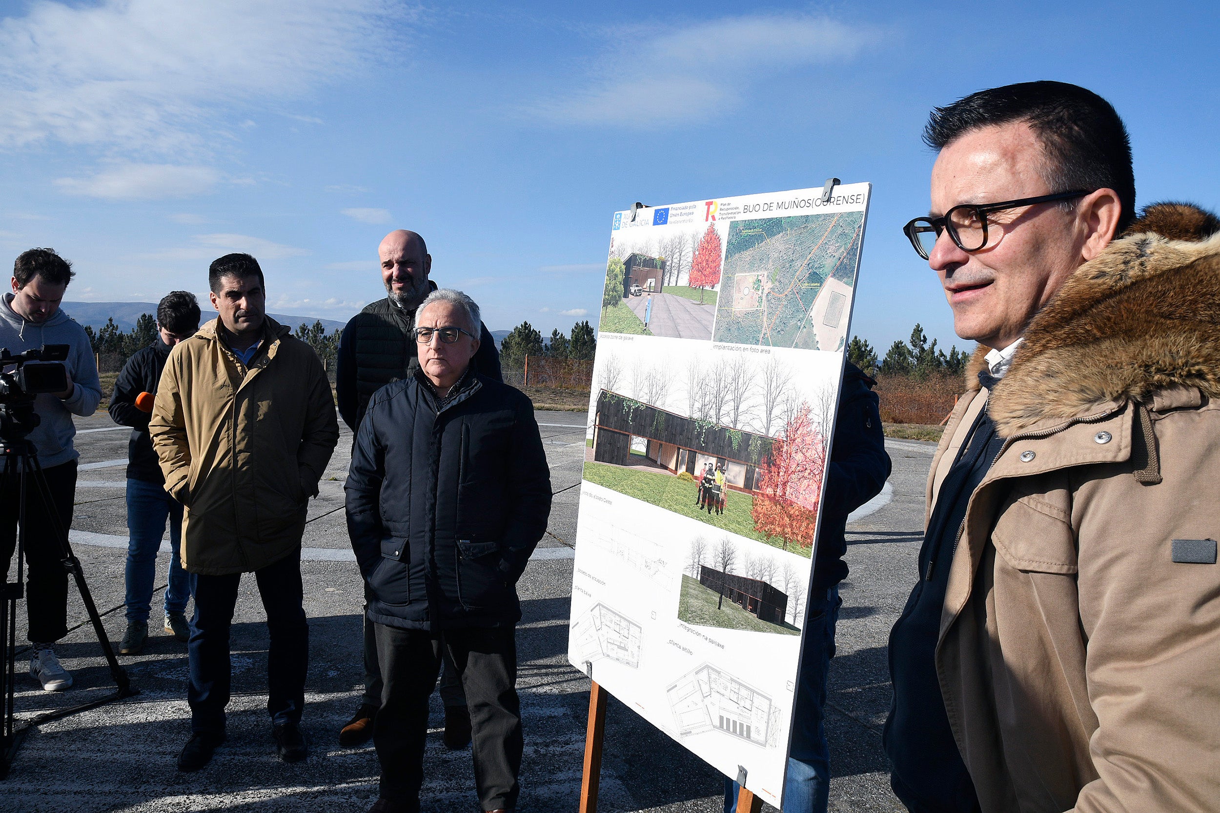 A Xunta construirá unha base contra incendios en Muiños con madeira de castaño e piñeiro A Xunta construirá unha base contra incendios en Muiños con madeira de castaño e piñeiro
